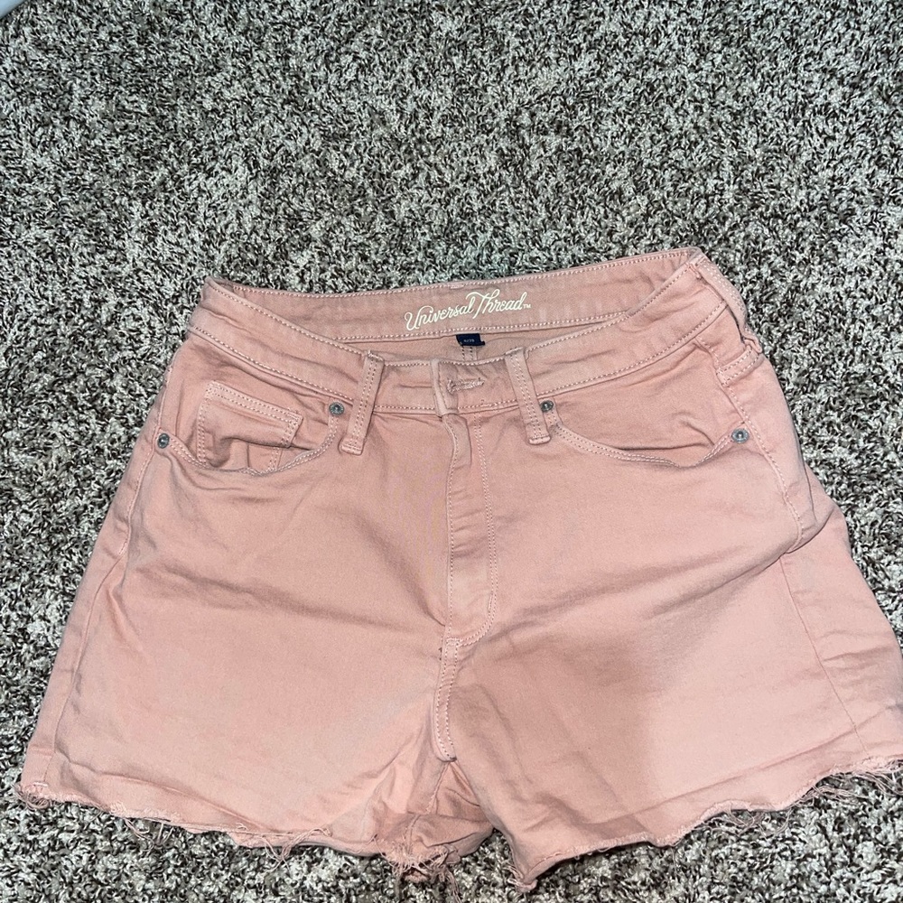Pink shorts - size 8